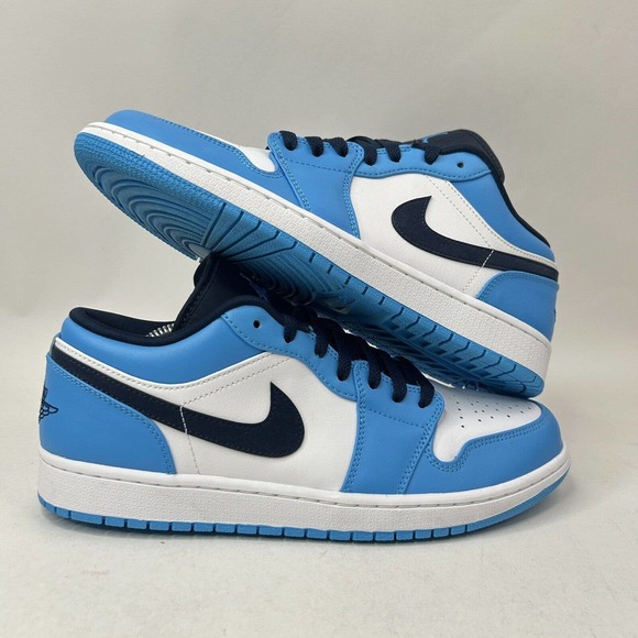 Jordan Other - Nike Shoes Jordan 1 Low Retro “UNC Powder Blue Obsidian” 2023